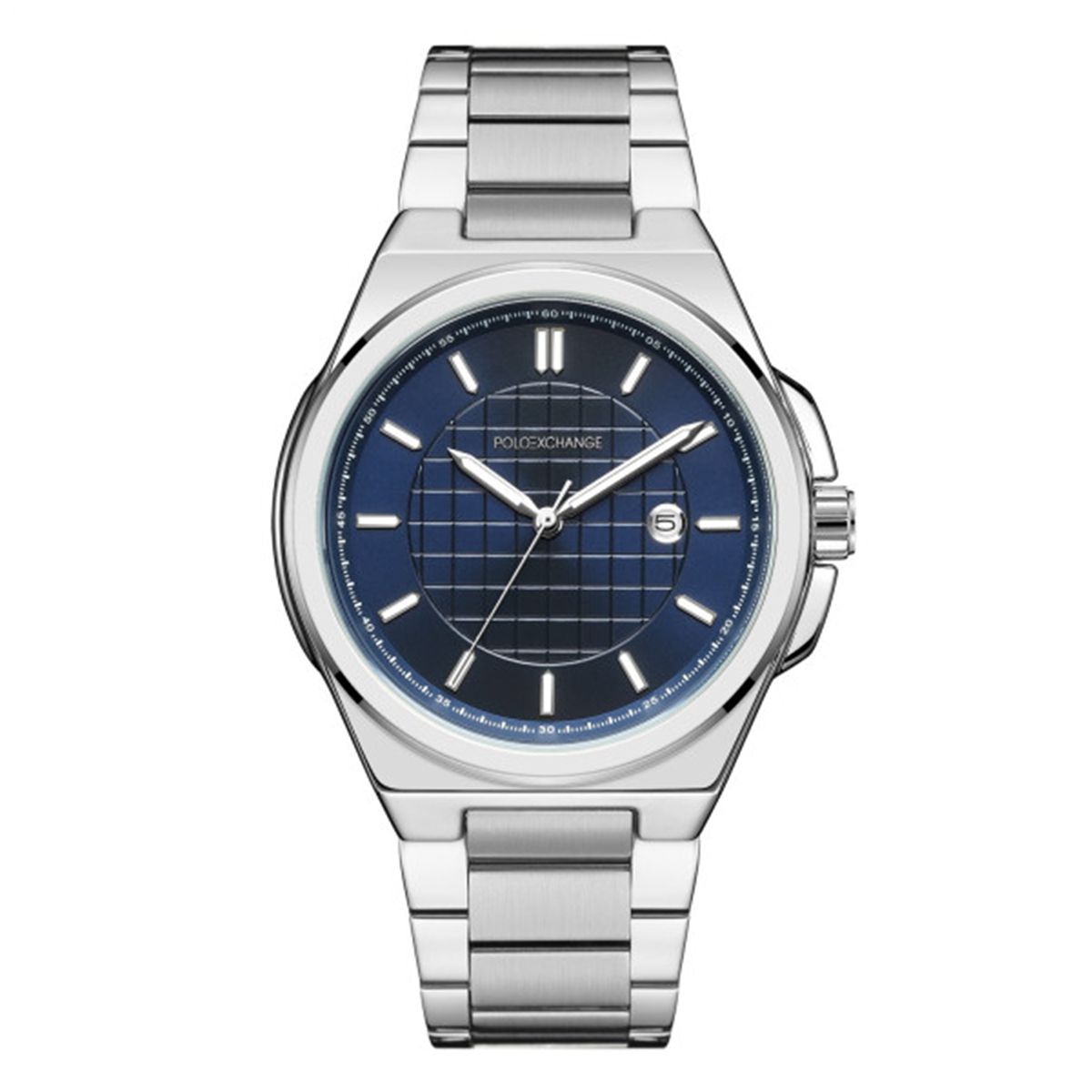 MONTRE POLOEXCHANGE HOMME SIMPLE ACIER